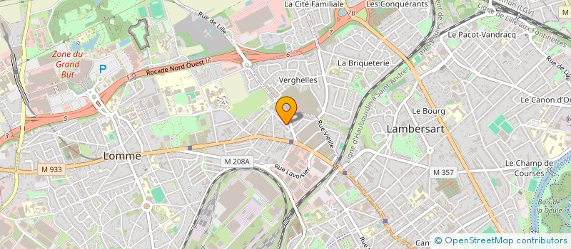 localisation de l'entreprise SCI B.V.S. à LILLE