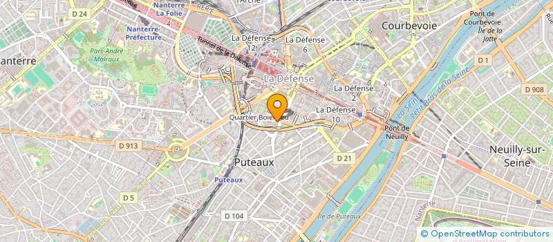 localisation de l'entreprise SCI B121 - MELTY HOME  PUTEAUX