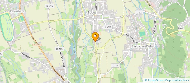 localisation de l'entreprise SCI B2C-NS  SOUES