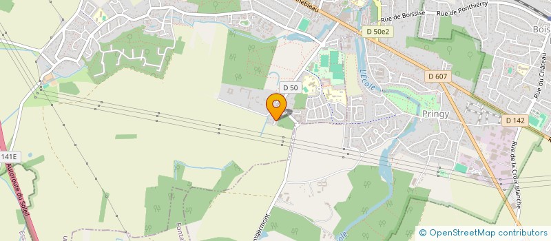 localisation de l'entreprise SCI B2C TROPICAL  SAINT-FARGEAU-PONTHIERRY