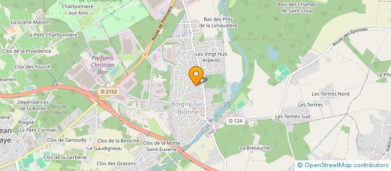 localisation de l'entreprise SCI B2CH à BOIGNY-SUR-BIONNE