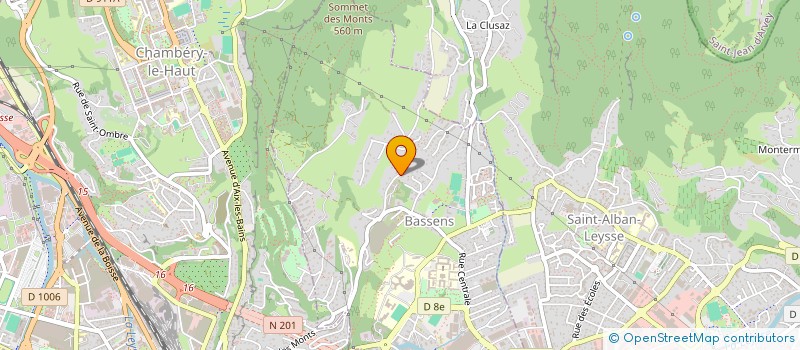 localisation de l'entreprise SCI B2GM  LA RAVOIRE