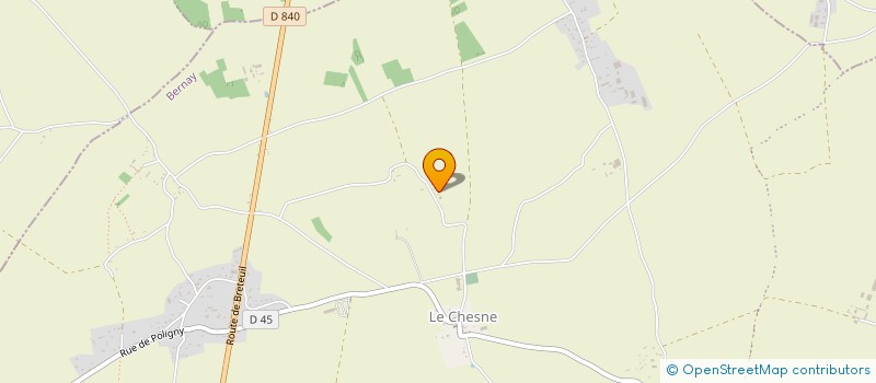 localisation de l'entreprise SCI B2JMC  MARBOIS