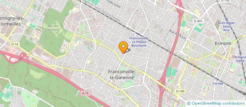 localisation de l'entreprise SCI B2L à LE PLESSIS-BOUCHARD