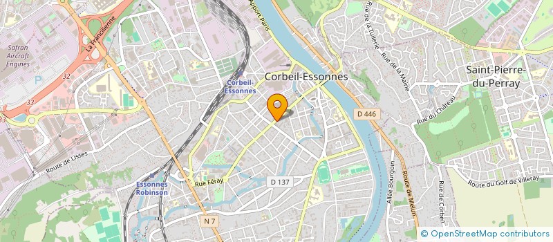 localisation de l'entreprise SCI B2MC à CORBEIL-ESSONNES