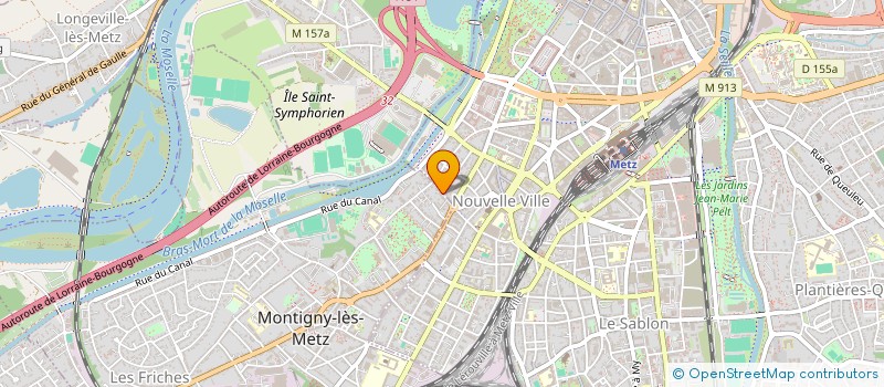 localisation de l'entreprise SCI B2SC à MONTIGNY-LES-METZ