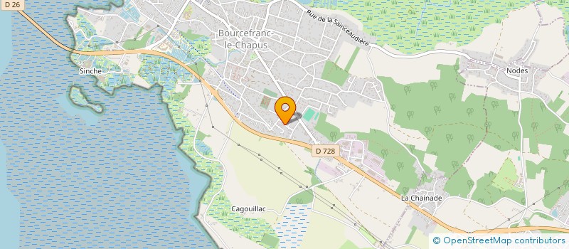 localisation de l'entreprise SCI B3  BOURCEFRANC-LE-CHAPUS