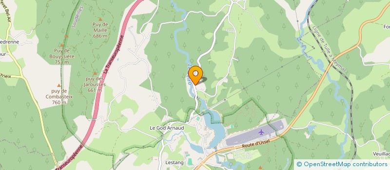 localisation de l'entreprise SCI B3D19  SOUDEILLES