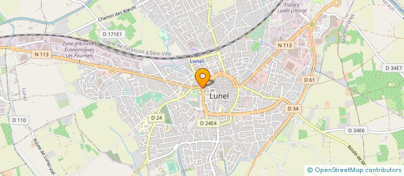 localisation de l'entreprise SCI B4  SAINT-NAZAIRE-DE-PEZAN