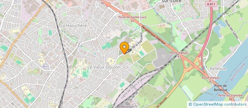 localisation de l'entreprise SCI B4 ATLANTIQUE  NANTES