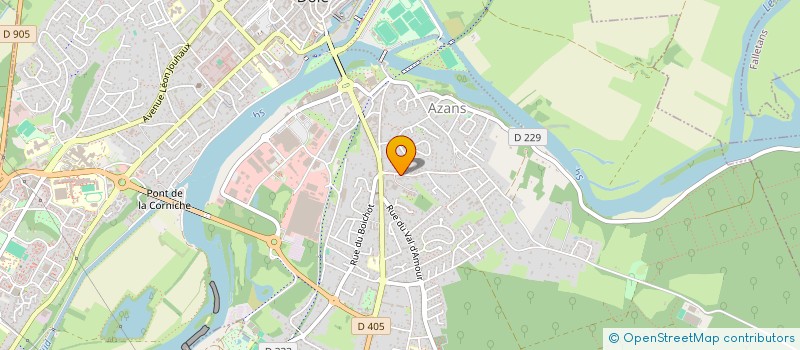 localisation de l'entreprise SCI B5 à DOLE