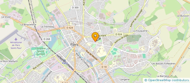 localisation de l'entreprise SCI B8 IMMO à FLERS