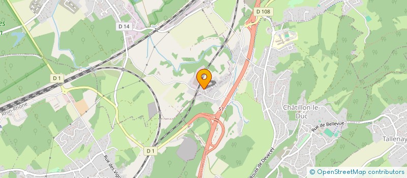 localisation de l'entreprise SCI BA  GENEUILLE