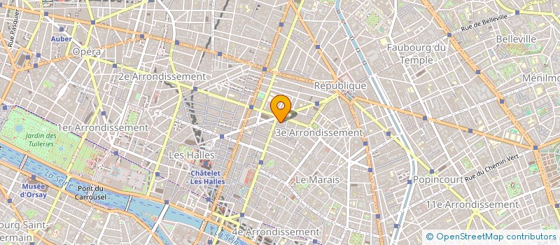 localisation de l'entreprise SCI BA & BE  PARIS