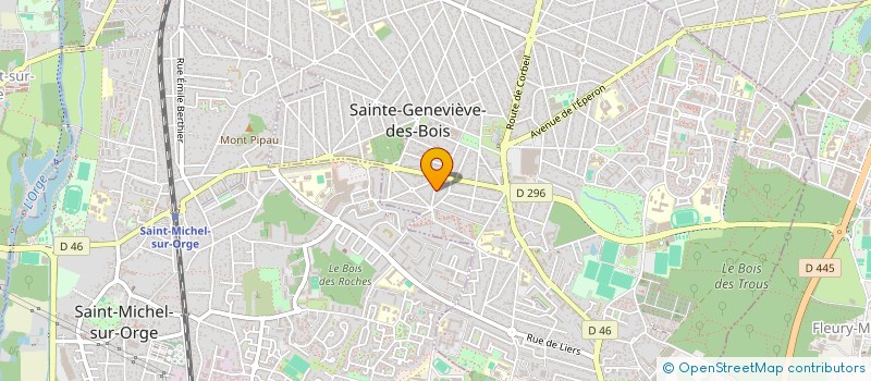 localisation de l'entreprise SCI BA ME à SAINTE-GENEVIEVE-DES-BOIS