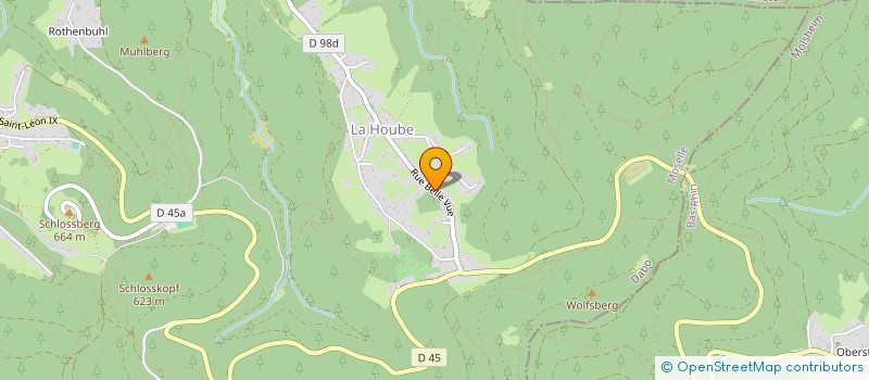 localisation de l'entreprise SCI BAAR  DABO