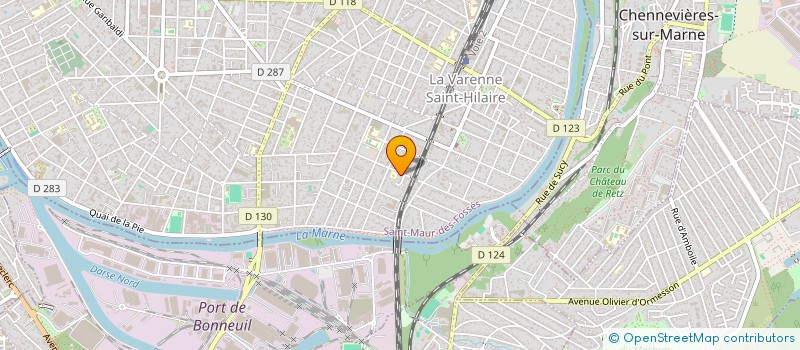 localisation de l'entreprise SCI BABA à SAINT-MAUR-DES-FOSSES