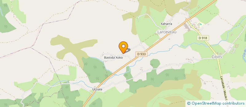 localisation de l'entreprise SCI BABA  ARRAUTE-CHARRITTE