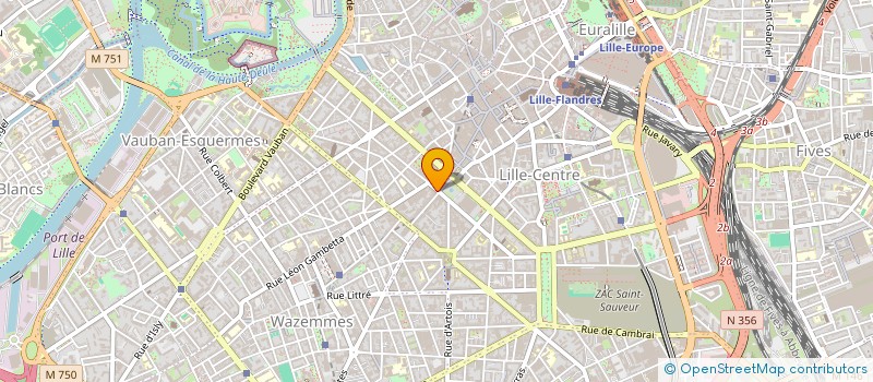 localisation de l'entreprise SCI BABA IMMO à LILLE