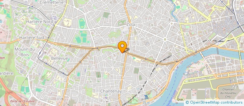 localisation de l'entreprise SCI BABAR à NANTES