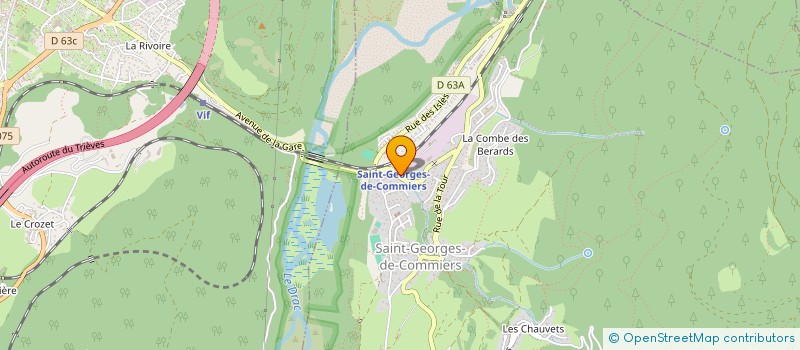 localisation de l'entreprise SCI BABAZ  SAINT-GEORGES-DE-COMMIERS