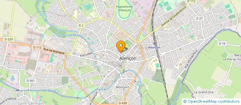 localisation de l'entreprise SCI BABEL à ALENCON