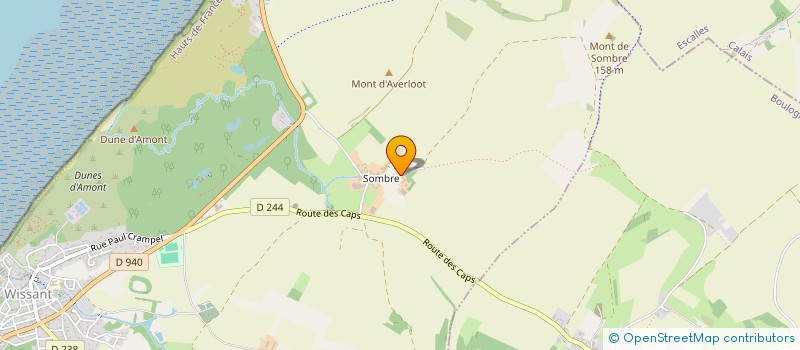 localisation de l'entreprise SCI BABEL  WISSANT