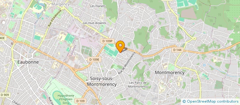 localisation de l'entreprise SCI BABET-TRINQUARD à SOISY-SOUS-MONTMORENCY