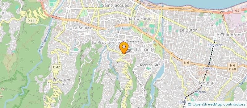 localisation de l'entreprise SCI BABILLON FRERES ET SOEUR à SAINT-DENIS
