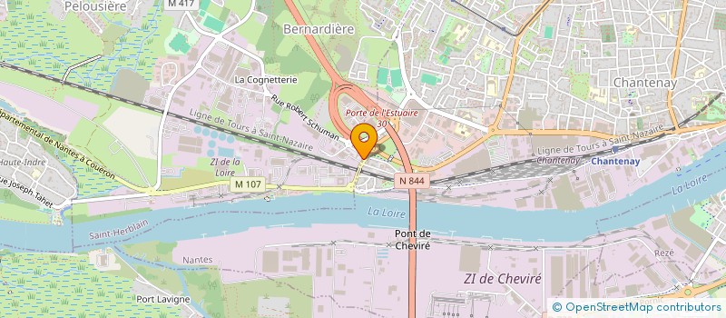 localisation de l'entreprise SCI BABIN CHEVAYE  SAINT-HERBLAIN