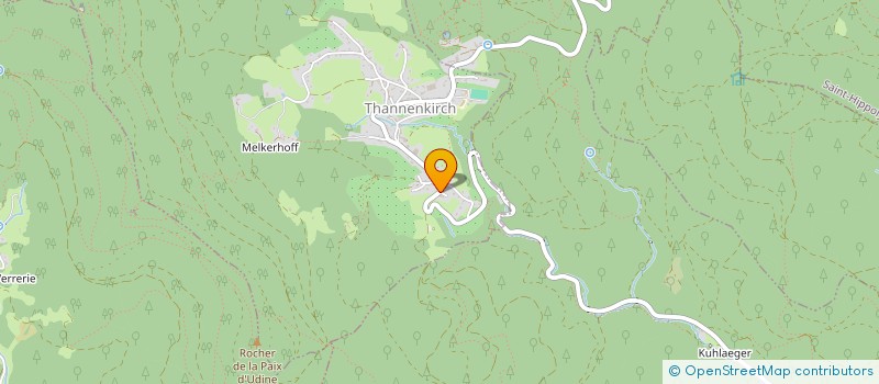 localisation de l'entreprise SCI BABKA  THANNENKIRCH