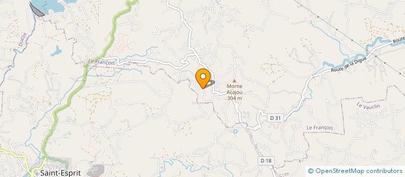 localisation de l'entreprise SCI BABO  LE FRANCOIS