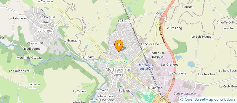 localisation de l'entreprise SCI BABONNEAU  MORTAGNE-SUR-SEVRE