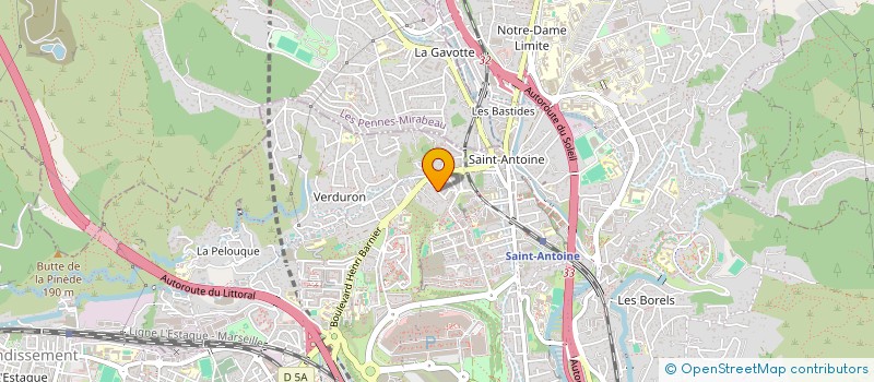 localisation de l'entreprise SCI BABOR à MARSEILLE