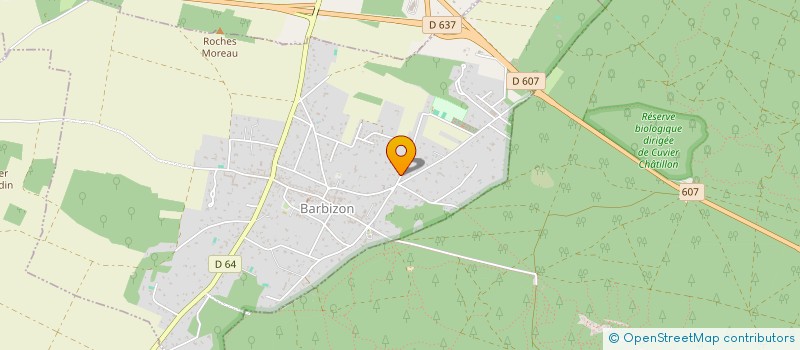 localisation de l'entreprise SCI BABOR  BARBIZON