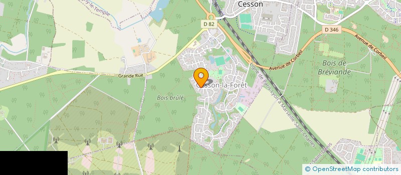 localisation de l'entreprise SCI BABORD  SEINE-PORT