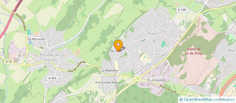 localisation de l'entreprise SCI BABOU  PIREY