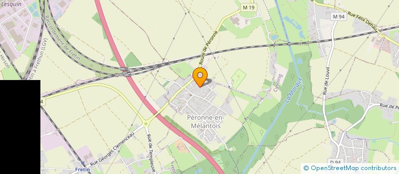 localisation de l'entreprise SCI BABOU à PERONNE-EN-MELANTOIS