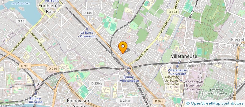 localisation de l'entreprise SCI BABOUDASSE & FAMILY  DEUIL-LA-BARRE