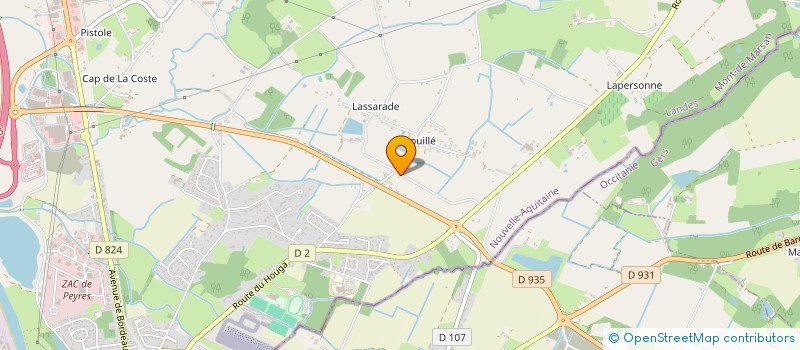 localisation de l'entreprise SCI BABOUN  AIRE-SUR-L'ADOUR