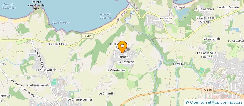 localisation de l'entreprise SCI BABOUN  SAINT-COULOMB