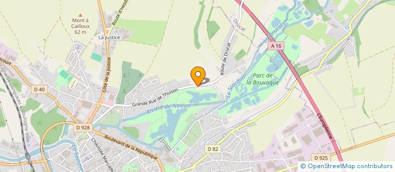 localisation de l'entreprise SCI BABOUNE à ABBEVILLE