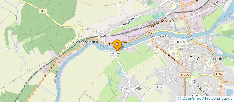 localisation de l'entreprise SCI BABS  GRAY-LA-VILLE