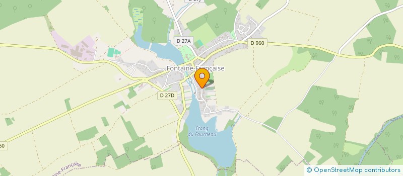 localisation de l'entreprise SCI BABY  FONTAINE-FRANCAISE