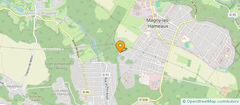 localisation de l'entreprise SCI BABY BOUCQUIAUX  MAGNY-LES-HAMEAUX