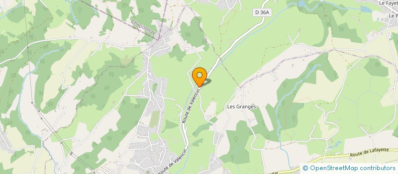 localisation de l'entreprise SCI BABYDOM  SAINT-JUST-CHALEYSSIN