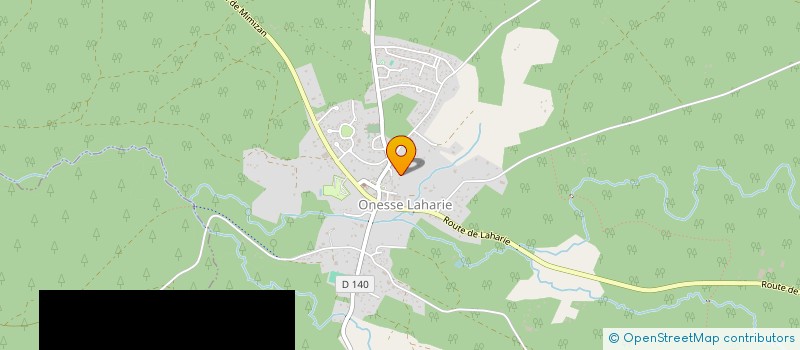 localisation de l'entreprise SCI BABYLON  ONESSE-LAHARIE