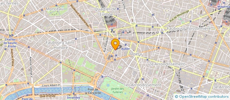 localisation de l'entreprise SCI BAC  PARIS