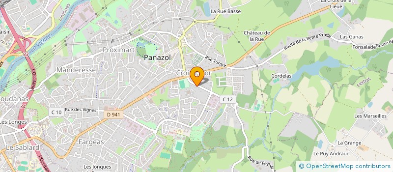 localisation de l'entreprise SCI BAC 60 à PANAZOL