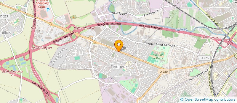 localisation de l'entreprise SCI BAC MURIGNY  TINQUEUX